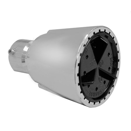 Jones Stephens Chrome Plated Vandal Proof Plastic Shower Head S01015